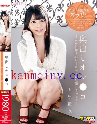 上原亜衣NUMA-001作品封面 NUMA-001 奥出しオマ○コ 上原亜衣