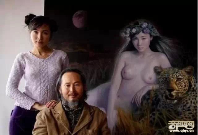 父亲画的女儿裸体全集，太美了！！