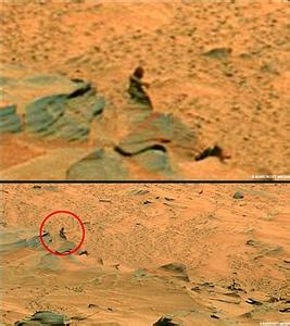 火星上惊现裸体女性？！