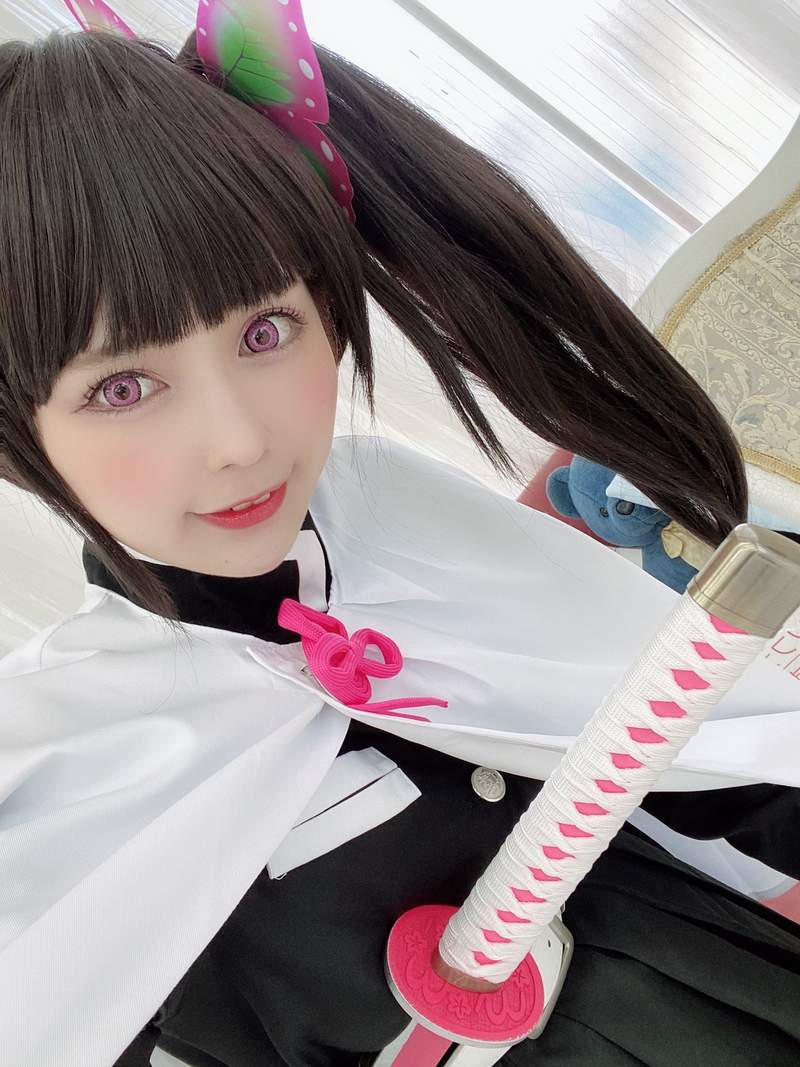 不是AV！《波多野結衣×上原亞衣×佳苗琉花》Cos「鬼滅之刃」還原度真高啊！