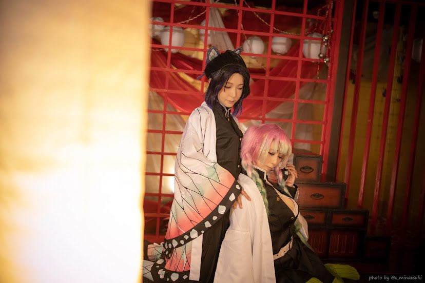 不是AV！《波多野結衣×上原亞衣×佳苗琉花》Cos「鬼滅之刃」還原度真高啊！