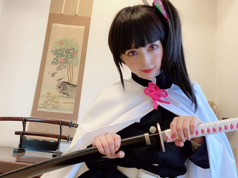 不是AV！《波多野結衣×上原亞衣×佳苗琉花》Cos「鬼滅之刃」還原度真高啊！
