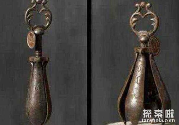 古欧洲刑具之开花梨，专门摧残女性下体的酷刑(造成终身残疾)