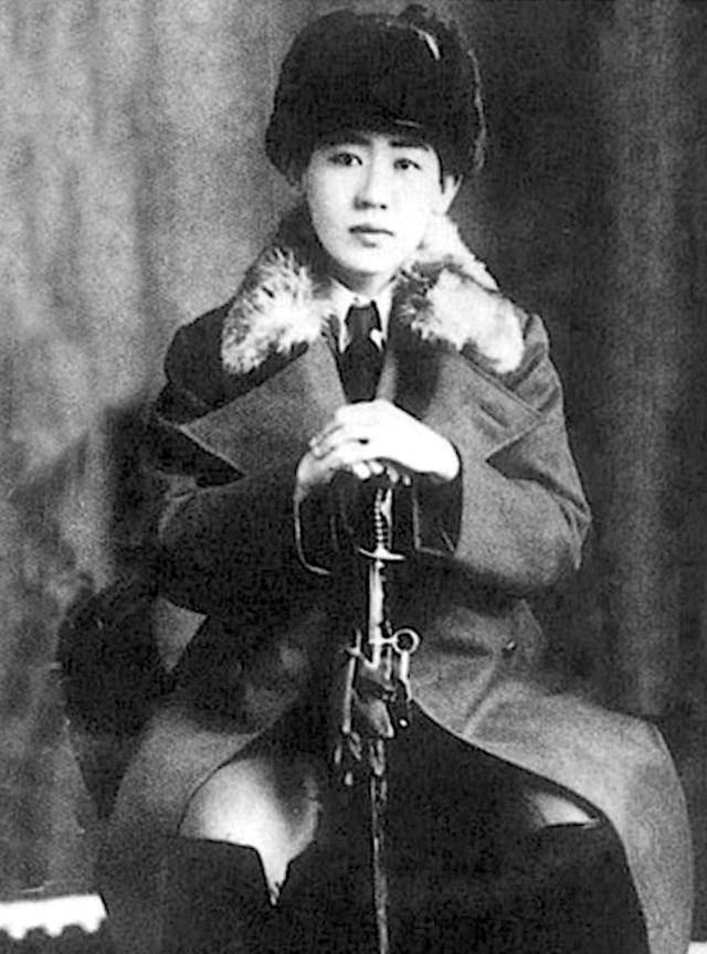 京师第一监狱老照片，川岛芳子被执行死刑现场