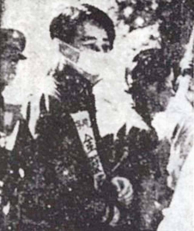 京师第一监狱老照片，川岛芳子被执行死刑现场