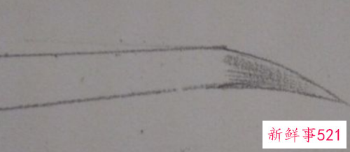 纸上眉毛教画一步一步标准眉