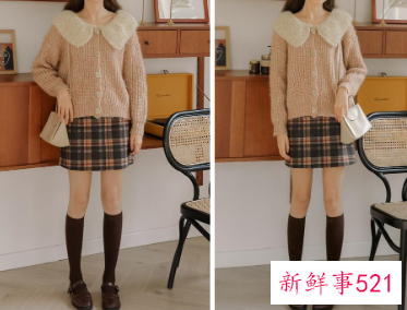 清纯干净的女生穿搭