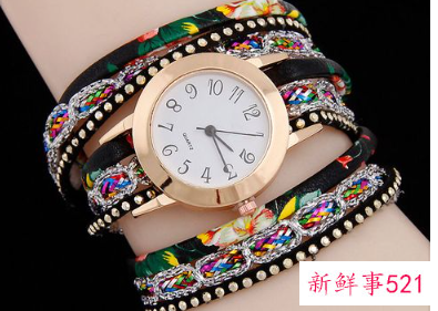 女戴什么色的手表招财