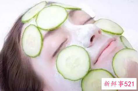 黄瓜敷脸的功效与作用是什么