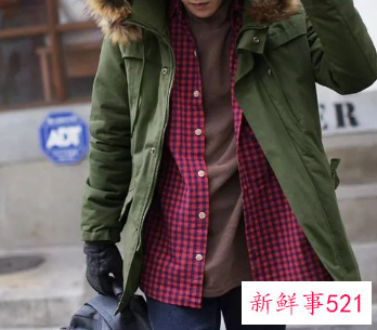 男士棉服外套冬装怎么搭配