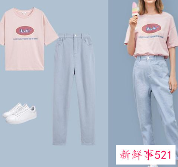 清纯干净的女生穿搭