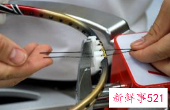 羽毛球三大穿线法