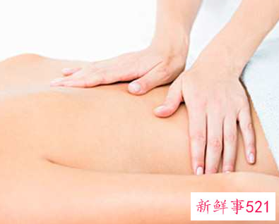 后背按摩手法图片
