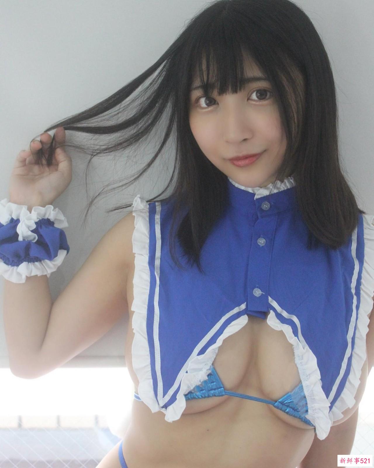 市原薰福利图，美胸超大让人震撼，满足你所有想象的“女友”