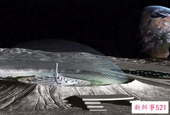 月球上外星人的真实基地？