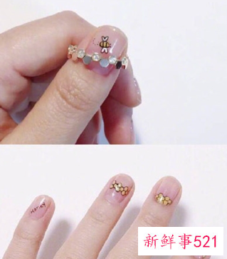 美甲夏天显白图片最新款