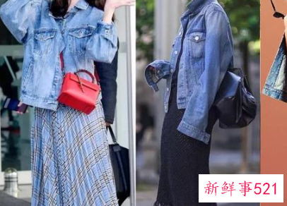 秋装长裙配什么外套好看
