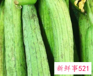 新鲜丝瓜水的功效与作用
