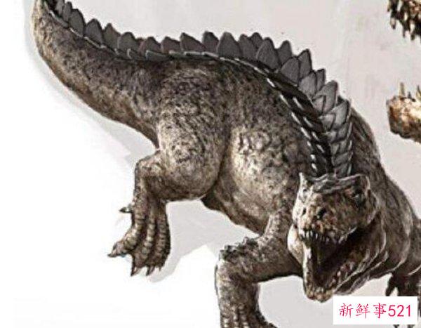 鳄鱼和吃恐龙的鳄鱼(立体视觉)