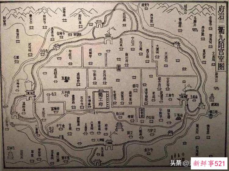城墙中华门，东华门的位置图