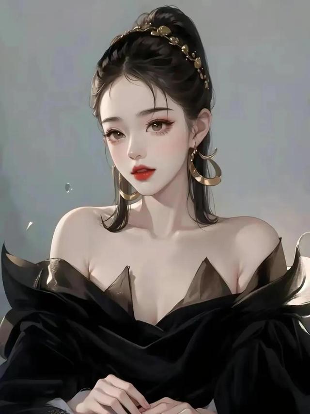 黑色系高级女生头像，是你把我解救出来然后又把我推下深渊