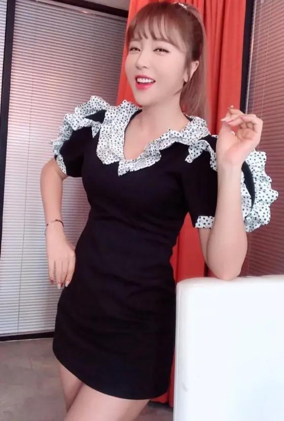 韩国女星洪真英，有微胖性感女神之称