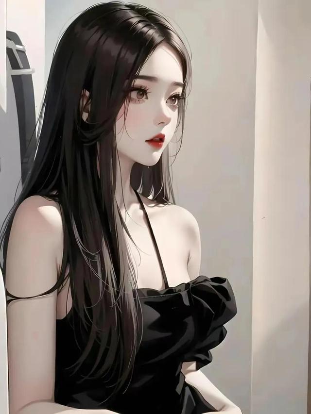 黑色系高级女生头像，是你把我解救出来然后又把我推下深渊