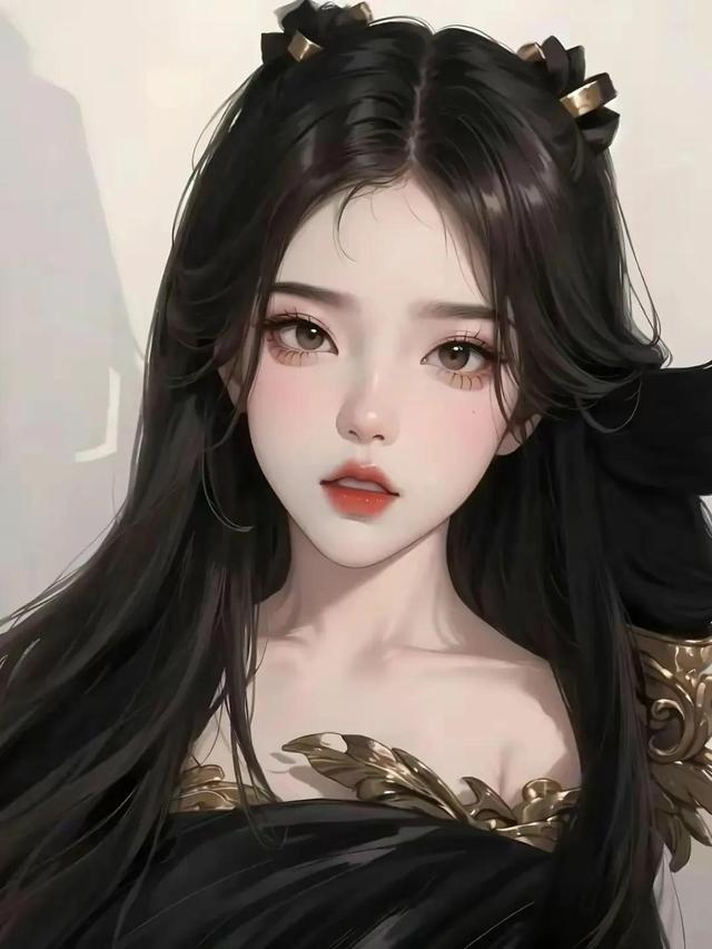 黑色系高级女生头像，是你把我解救出来然后又把我推下深渊