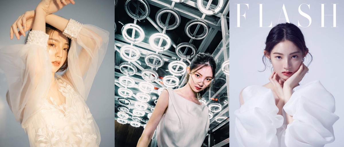 《嫩模私拍泄密》学院派系列！全是极品美乳长腿清纯大学生美眉，换衣时被偸拍摄影师加钱对着大长腿撸射