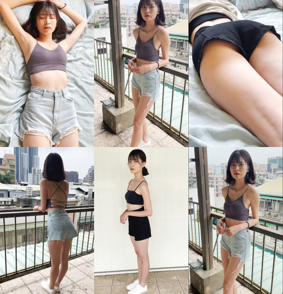 《嫩模私拍泄密》学院派系列！全是极品美乳长腿清纯大学生美眉，换衣时被偸拍摄影师加钱对着大长腿撸射