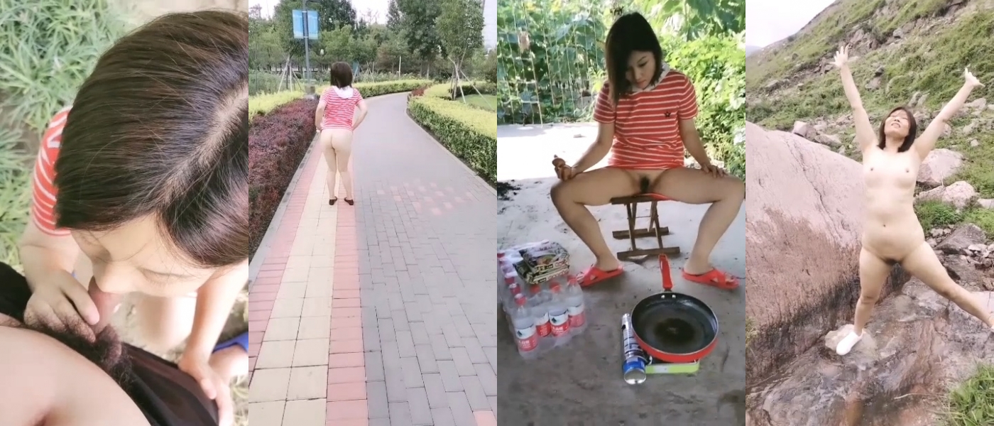 白皙丰腴露脸淫妻私拍，推特疯狂骚妇人妻【北京夫妻】户外裸行，各种下乡景区露出野战口交尿头
