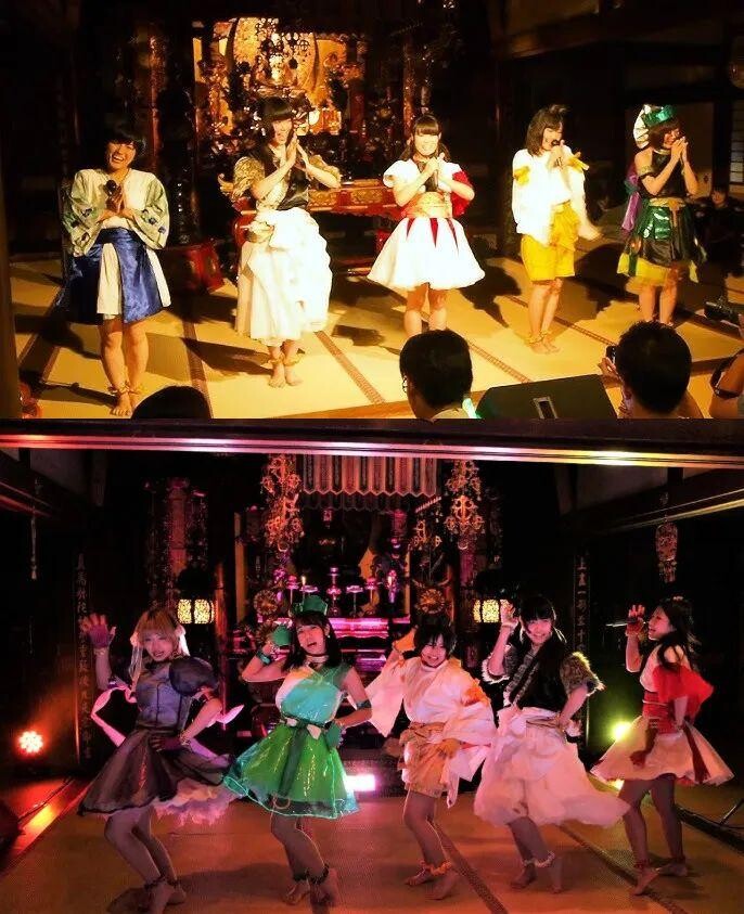 寺庙主持开直播 聘用女仆 组建女团引流 无人机迎佛会