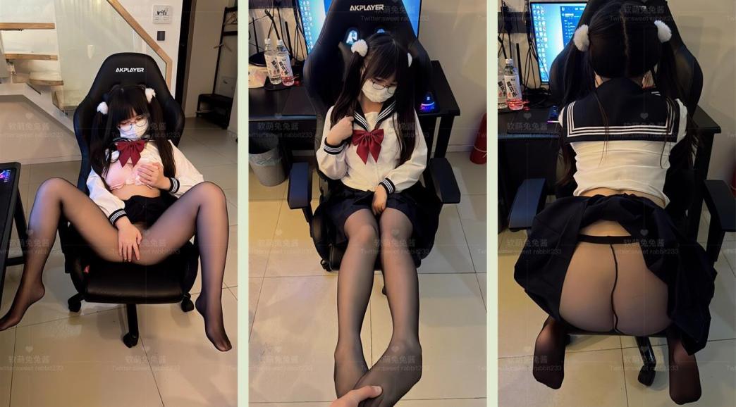 【推特萌妹❤️极品啪啪】双马尾清纯少女『软萌兔兔酱』最新剧情《陪玩的失身日记》忘穿内裤发现后下药迷操