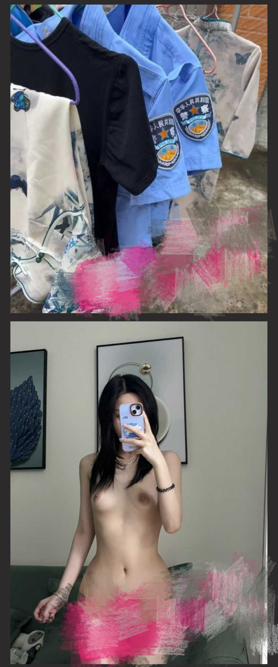 90后政法女警花李李eleven为了满足自己的性癖 竟在推特做福利姬！