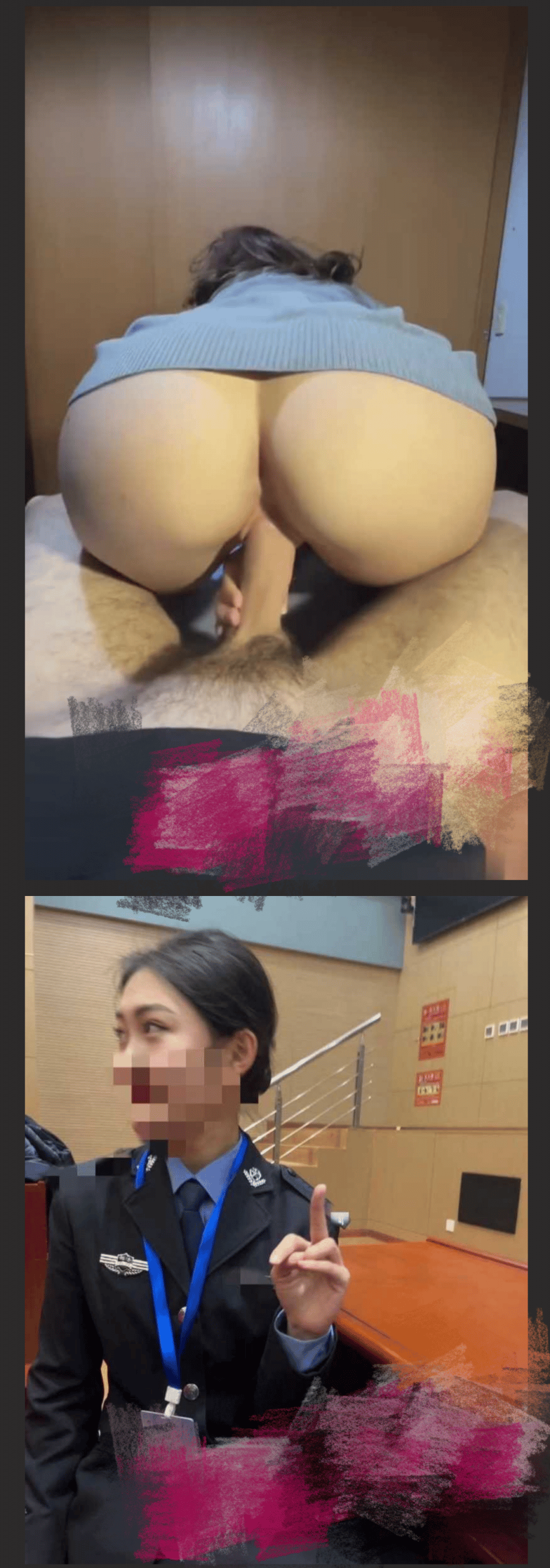 90后政法女警花李李eleven为了满足自己的性癖 竟在推特做福利姬！