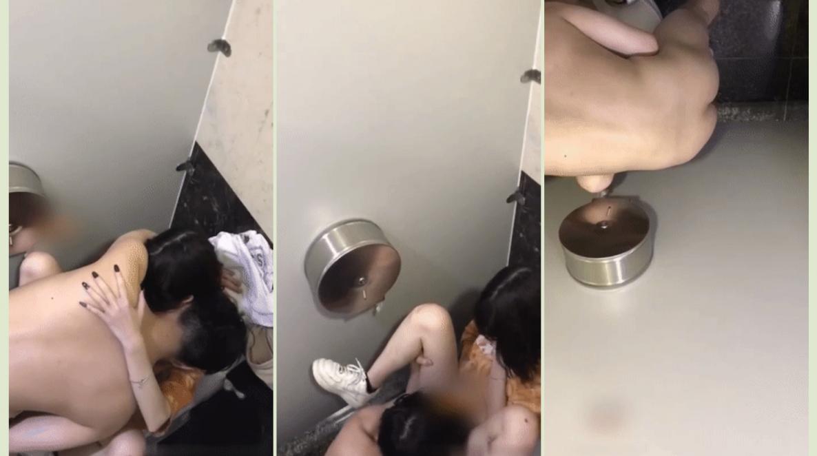 ❤️猎奇❤️北京某中 学俩学生逃课在万达厕所啪啪，你吞我的大吊，我啃你的美鲍，缠绵悱恻！