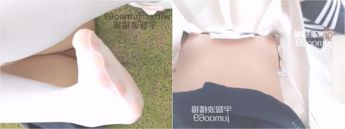 超嫩可爱宝藏博主宇智波橘猫爱真空露出的可爱小狗，边走边尿，袜子都湿啦～露出嘘嘘真的很刺激