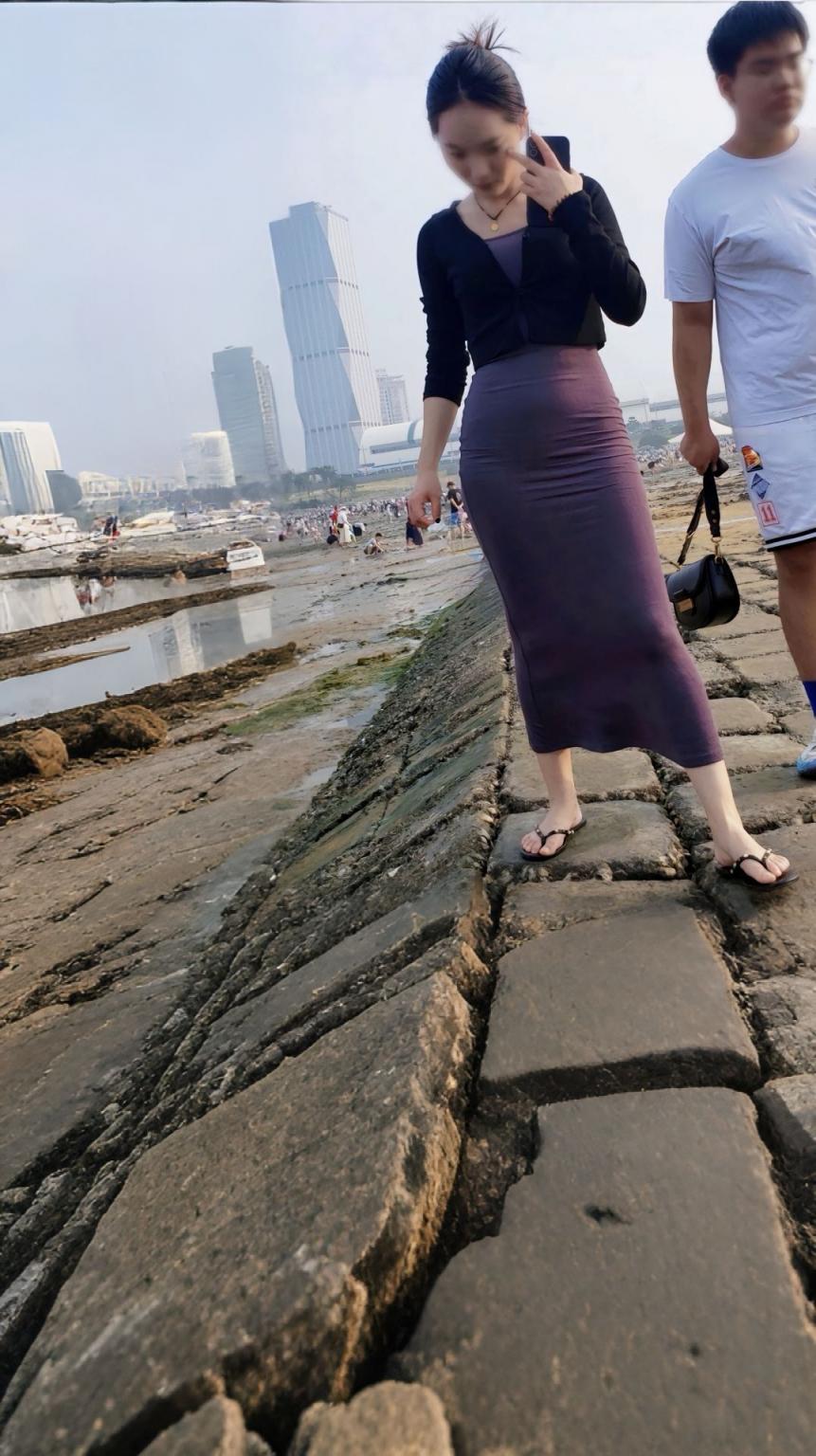 海边随拍大屁股