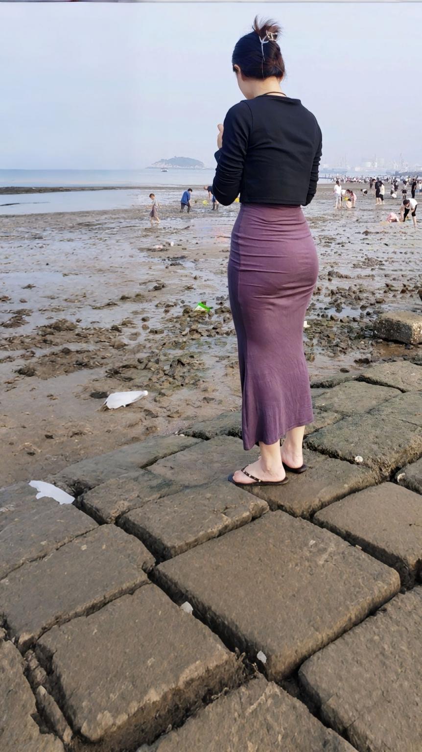 海边随拍大屁股