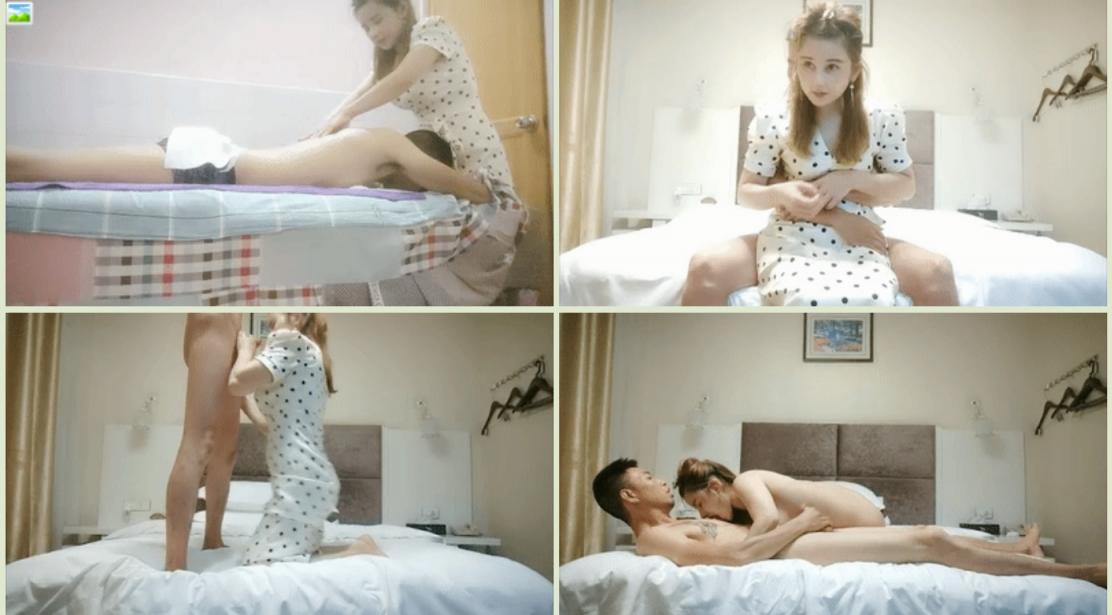 ✨探访按摩店✨勾搭正规斑点裙女技师，教科书级别撩妹，原来身材这么好！