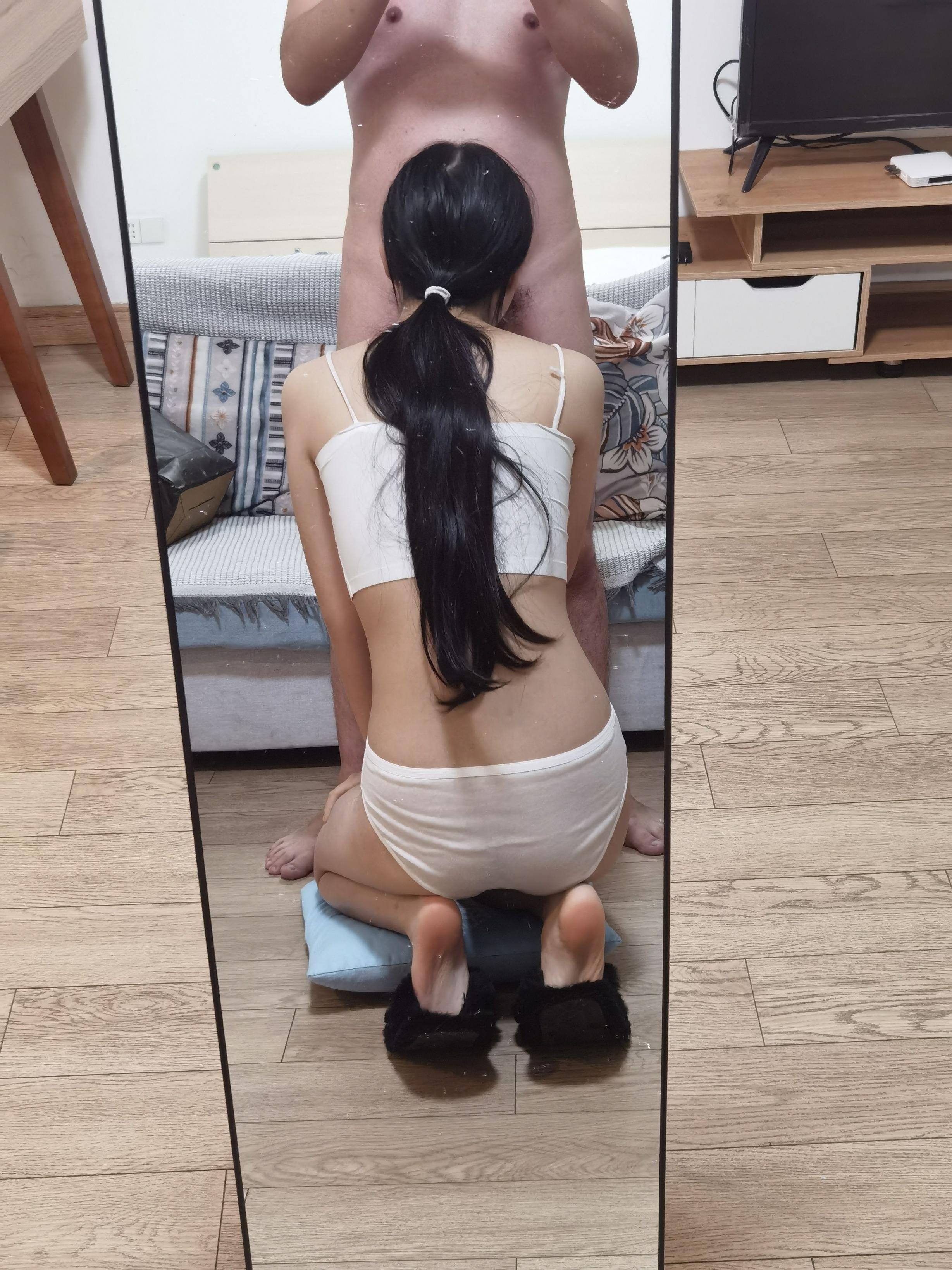 在我软磨硬泡下，终于媳妇首秀
