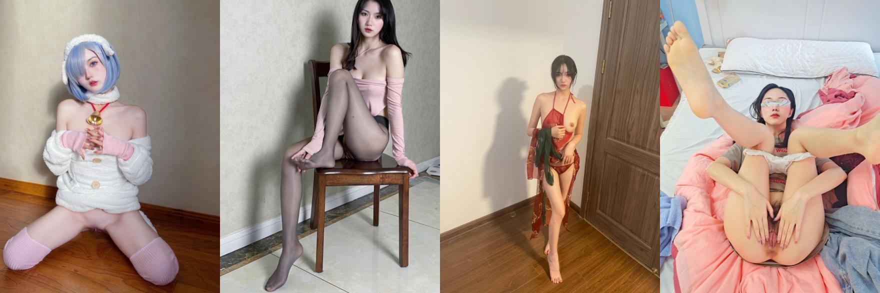高颜值，好身材，极品汉服模特【焕儿】福利全集，各种淫荡露出拍摄，被金主调教啪啪内射