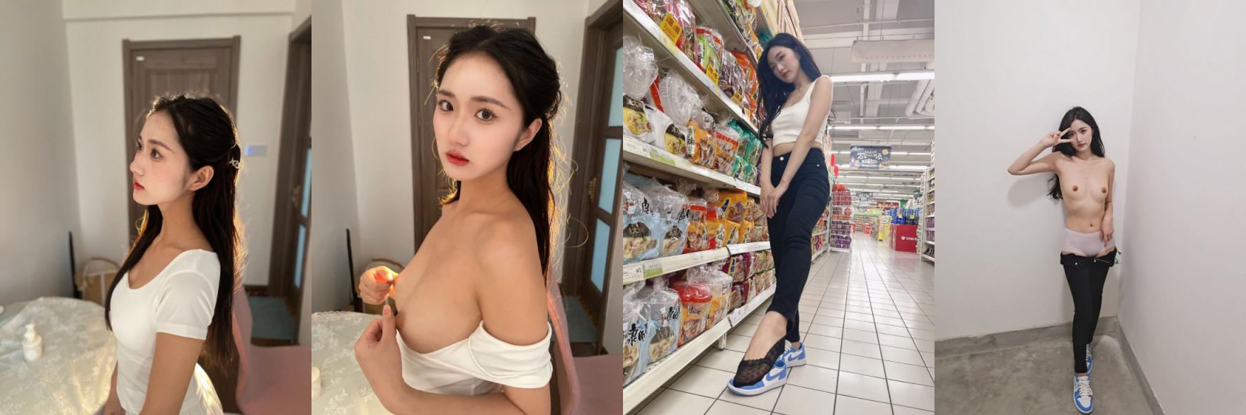 高颜值，好身材，极品汉服模特【焕儿】福利全集，各种淫荡露出拍摄，被金主调教啪啪内射