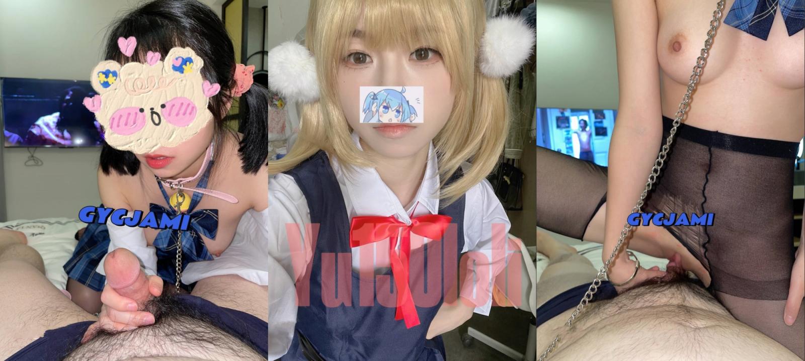 【制服嫩妹控必备】，人形小母狗，清纯萝莉女奴【玉宝涩涩Yu150loli】 性爱群P自慰，花样多