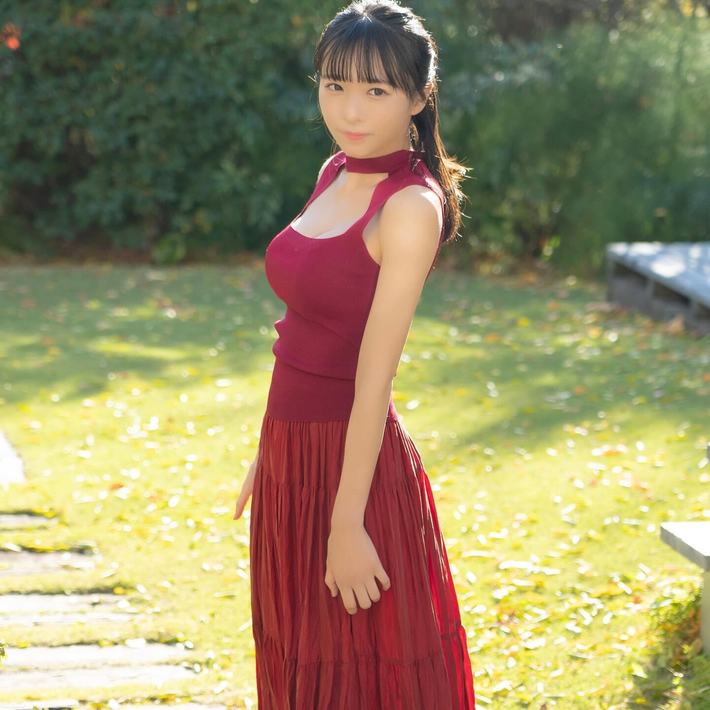 氣象主播好大《椿野ゆうこ》笑裡藏酒窩！竟然還是一位現役寫真偶像！