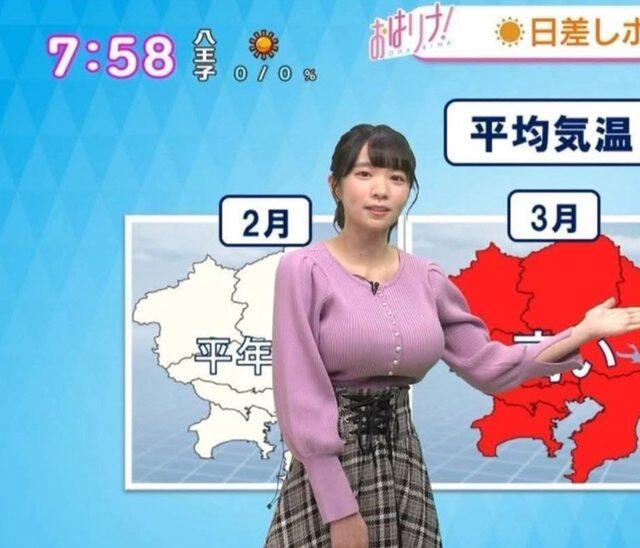 氣象主播好大《椿野ゆうこ》笑裡藏酒窩！竟然還是一位現役寫真偶像！
