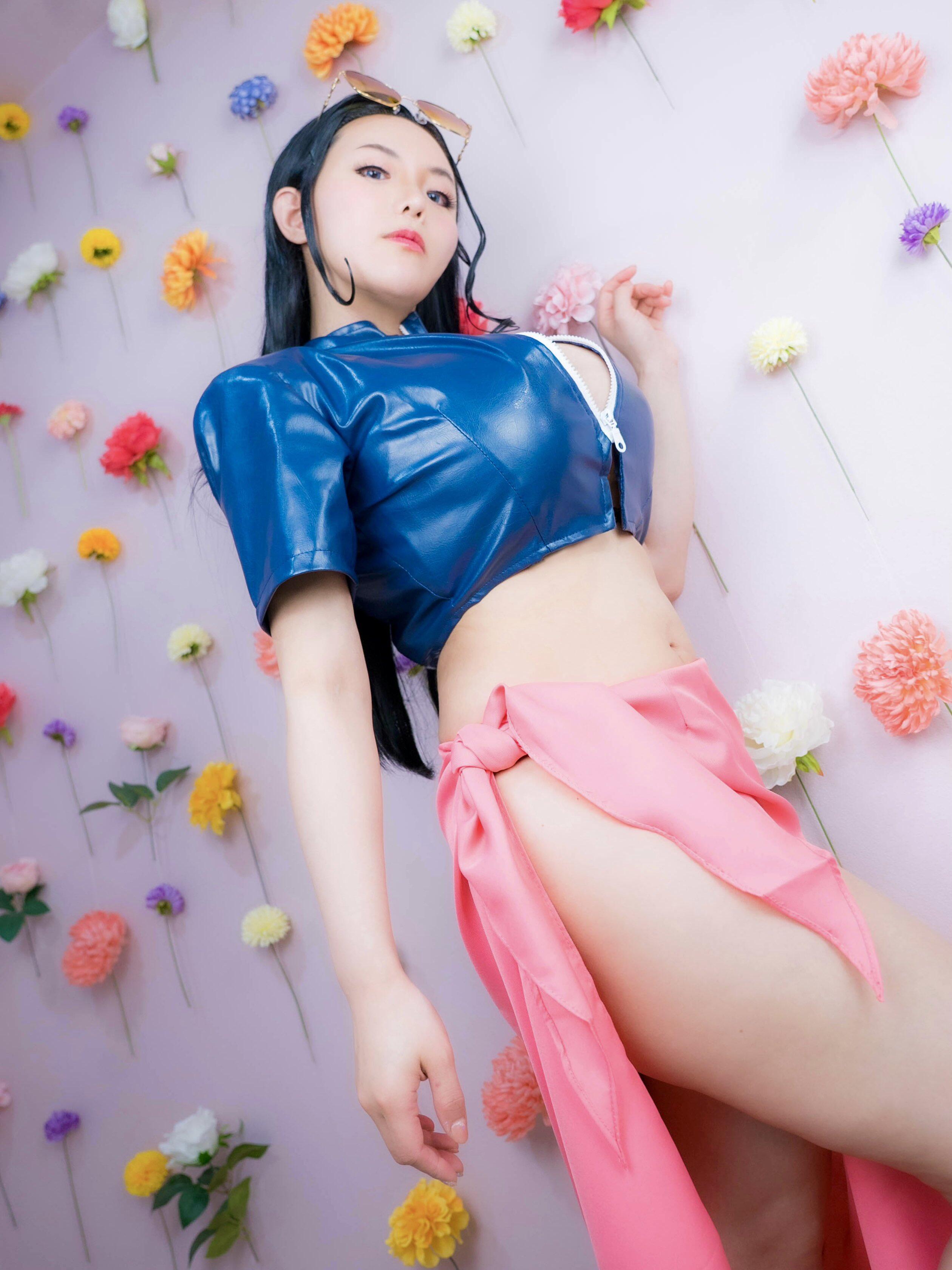 前AV女優Cos《鬼滅之刃》花魁墮姬超真實還原！絕色好胸果然讚！