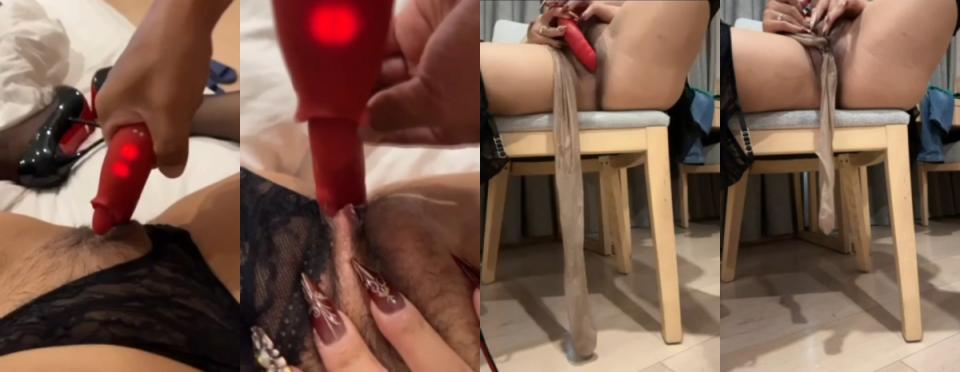 抖音48万粉，肥臀丝袜御姐轻熟女【撕后刑ss】福利流出，被榜一大哥包养，各种自慰啪啪