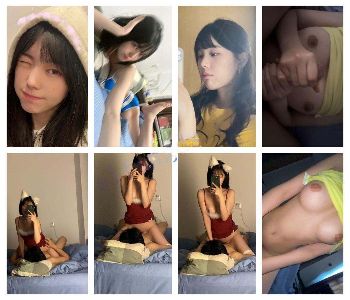 原档泄密流出❤️南京女大可爱小美女李俪与同居小男友自拍