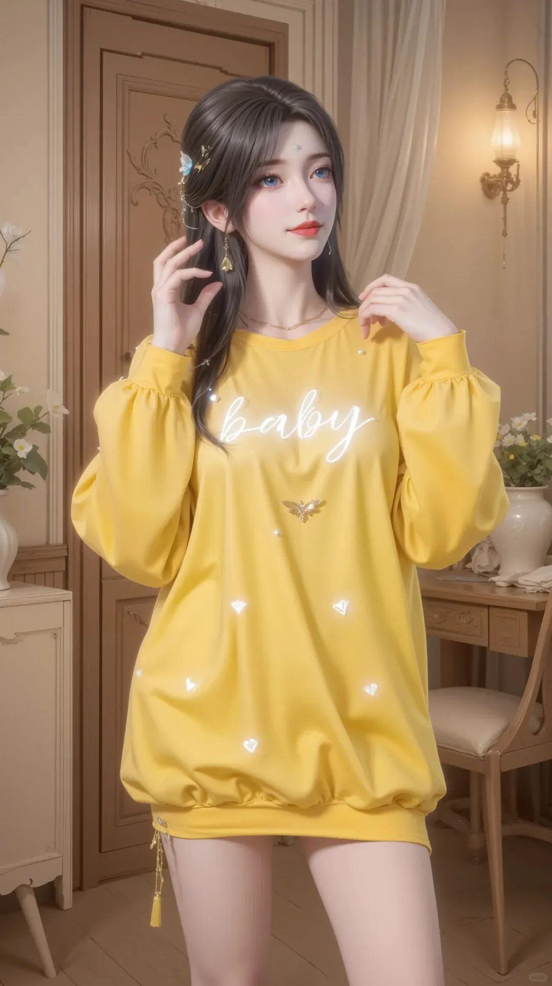 淡眉如秋水，玉肌伴轻风